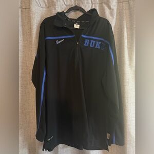 Nike Elite Black Dri-FIT duke half zip Top